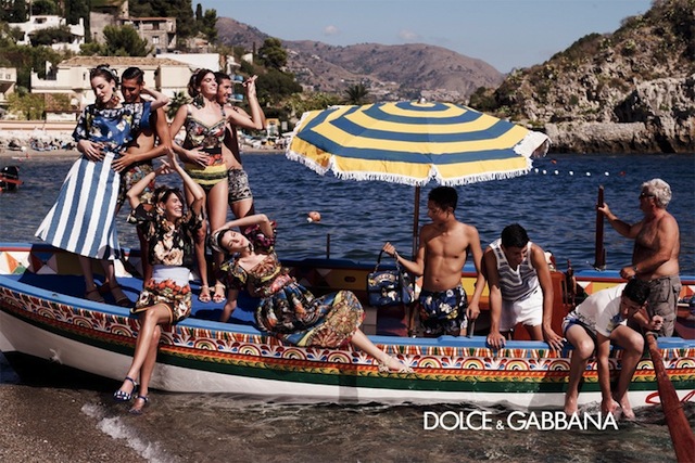 Dolce & Gabbana Spring 2013.