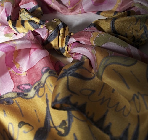 Smiths Row silk scarf