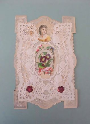 Antique Valentine's card from Moon Maiden Emporium.