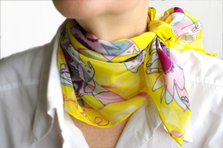 Agnes Ashe silk scarf