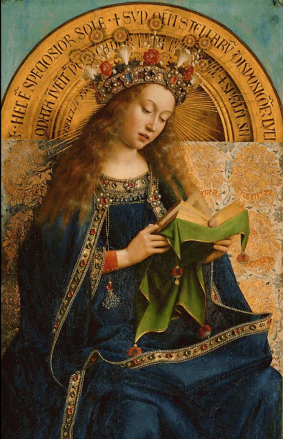 The-Virgin-Mary-The-Ghent-Altarpiece-Jan-Van-Eyck