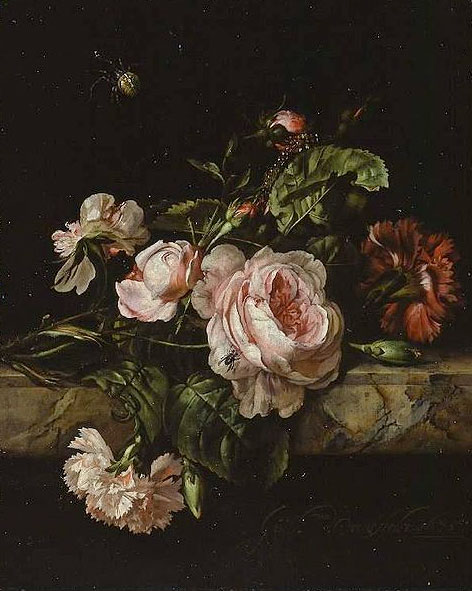 Group of Flowers - Willem van Aelst