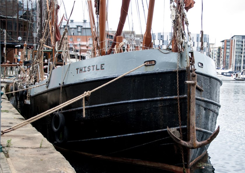 Thistle-docked