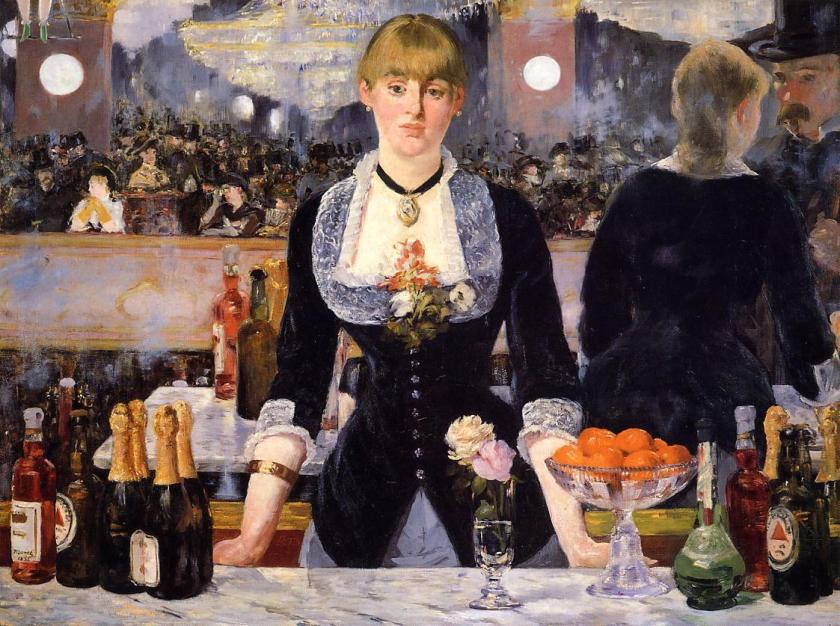 The Bar at the Folies-Bergeres, by Edouard Manet