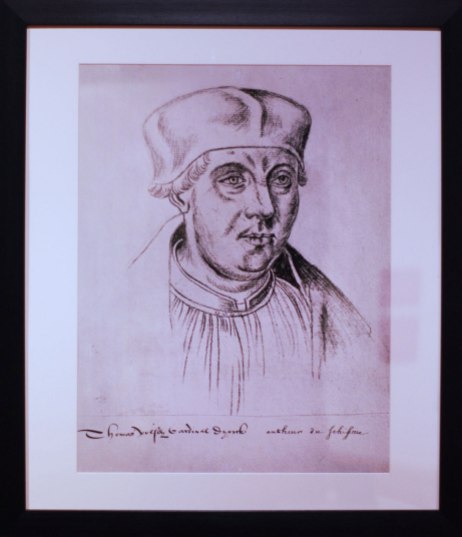 Thomas Wolsey - by Jacques le Boucq (1520-73) circa 1550. This drawing is thought to be a copy of a lost portrait dated 1508 when Wolsey was in his late thirties and a royal chaplain.